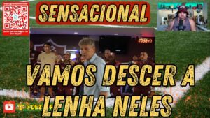 SENSACIONAL - VAMOS DESCER A LENHA NOS CARAS - BASTIDORES DA FLUTV MOSTRA UM GUGA JAMAIS VISTO