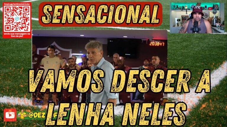SENSACIONAL - VAMOS DESCER A LENHA NOS CARAS - BASTIDORES DA FLUTV MOSTRA UM GUGA JAMAIS VISTO