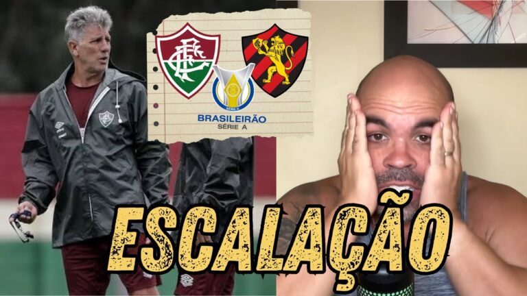 RENATO TEM MUITAS DÚVIDAS PARA ESCALAR O FLUMINENSE DIANTE DO SPORT PELO BRASILEIRÃO