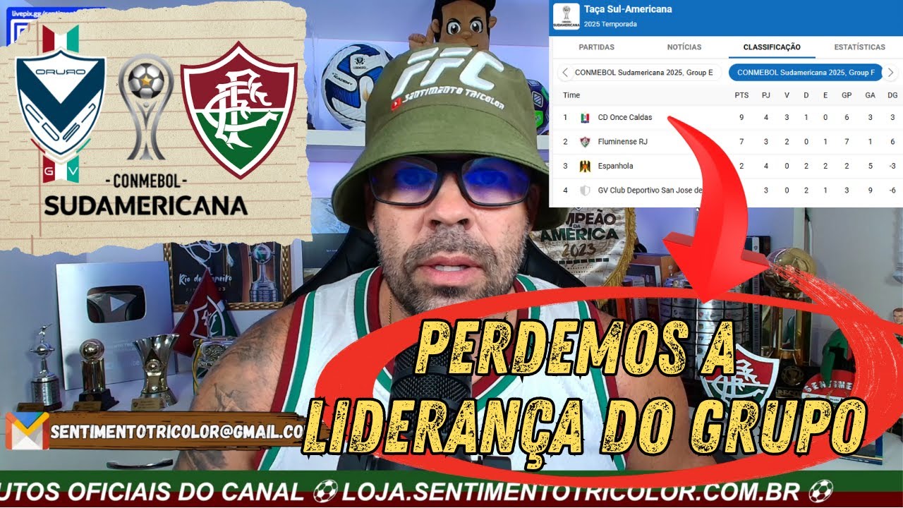🔴 FLUMINENSE MUITO MEXIDO PARA ENFRENTAR O SAN JOSE E RECUPERAR A LIDERANÇA NA SULAMERICANA