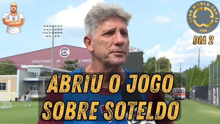 RENATO GAÚCHO FALA SOBRE SOTELDO NO FLUMINENSE
